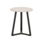 Berton living room tables 2pcs in cappuccino with black metal - Слика 6