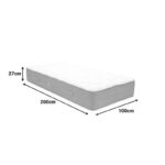 Mattress Sleepy bonnel spring double sided 27cm 100x200cm - Image 3
