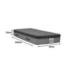 Mattress Deluxe pocket spring double sided 32cm 90x200cm - Image 3