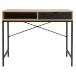 Work table Taco natural-black 95x48x76cm - Слика 2