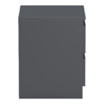 Bedside table Verena  anthracite-sonoma 40x40x50cm - Image 6