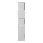 Cubik white bookcase 35x30x161cm - Слика 6