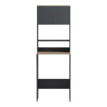 Laundry furniture Chaxe anthracite-sonoma 65x32.5x183.6cm - Image 5