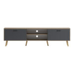 TV stand Gorna sonoma-anthracite 180x35x48.6cm - Image 4