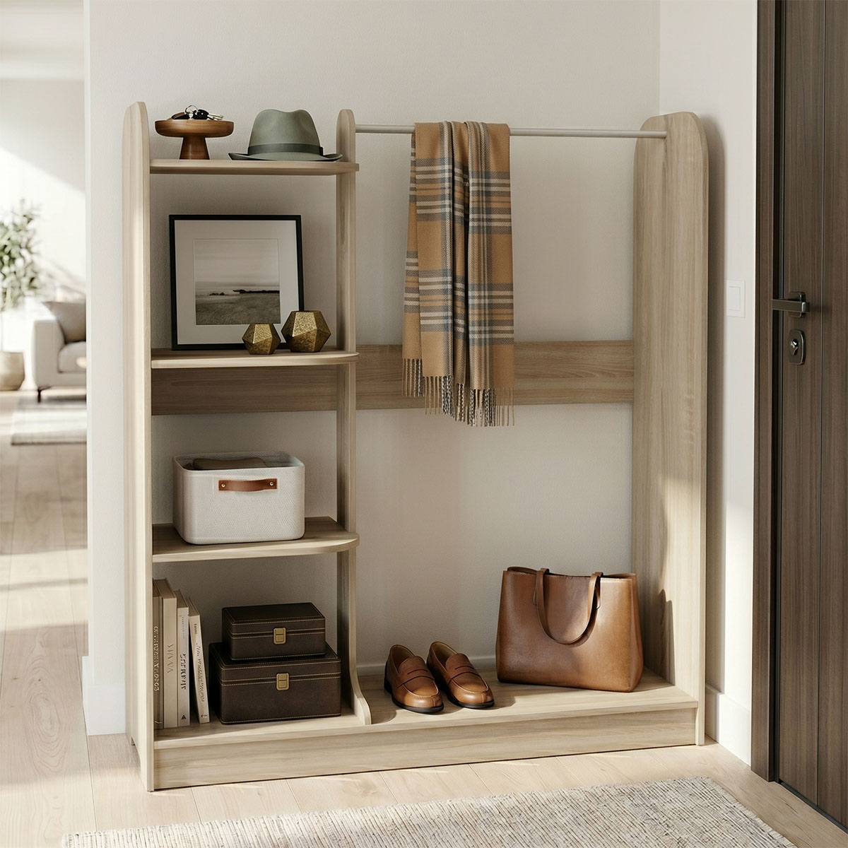 230-000214 Pamesa entrance furniture sonoma 130x40x135cm - Image 1