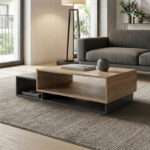 Dekost coffee table in sonoma-anthracite 105x50x32cm