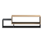 Dekost coffee table in sonoma-anthracite 105x50x32cm - Image 3