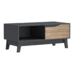 Judas coffee table in anthracite-sonoma 90x45x38.5cm - Image 3