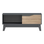 Judas coffee table in anthracite-sonoma 90x45x38.5cm - Image 4