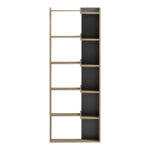 Corpus sonoma bookcase - anthracite 61x22x162cm - Image 3