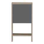 Bedside table Reppo sonoma-anthracite 30x30x55cm - Слика 4