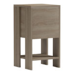 Bedside table Reppo sonoma  30x30x55cm - Слика 2