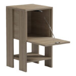 Bedside table Reppo sonoma  30x30x55cm - Слика 3