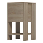 Bedside table Reppo sonoma  30x30x55cm - Слика 5