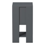 Bedside table Reppo anthracite  30x30x55cm - Слика 6