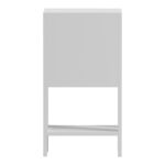 Bedside table Reppo white  30x30x55cm - Image 4