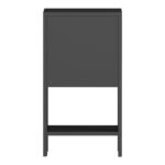 Bedside table Reppo black  30x30x55cm - Слика 4