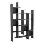 Manco  bookcase anthracite 122x25.5x188cm - Image 2