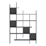 Manco  bookcase anthracite 122x25.5x188cm - Image 3