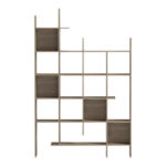Manco bookcase sonoma 122x25.5x188cm - Слика 3