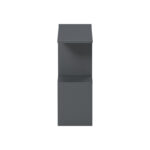 Wesmol side table-bookcase anthracite 50x20x50cm - Слика 5