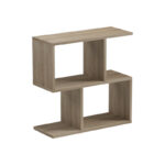 Wesmol side table-bookcase sonoma 50x20x50cm - Слика 2