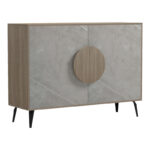 Buffet Gora sonoma -beige marble look110x35.5x82cm - Слика 3