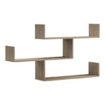 Wall shelf unit Tibet sonoma 120x22x67cm - Слика 2
