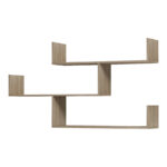 Wall shelf unit Tibet sonoma 120x22x67cm - Слика 4
