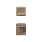 Sumpa wall shelf 2 pcs sonoma 65x20x18cm - Слика 4