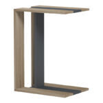 Muju sonoma side table - charcoal 30x40x55cm - Image 4