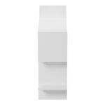 Parallel wall-shelf white 70x22x65.5cm - Слика 5