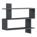 Parallel wall-shelf anthracite 70x22x65.5cm - Слика 2