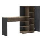Office with bookcase and cabinet Ofisio sonoma-anthracite 152.3x40x120cm - Image 3
