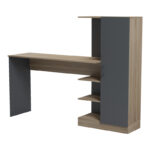 Office with bookcase and cabinet Ofisio sonoma-anthracite 152.3x40x120cm - Image 5