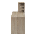 Desk with bookcase Felanbo sonoma 160x60x125cm - Image 6
