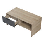 Coffee table Felina sonoma-anthracite 100x50x45cm - Image 2