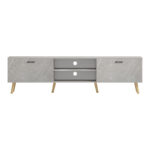TV stand Gorna beige marble look 180x35x48.6cm - Image 4