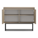 Buffet Dabia sonoma-black metal leg 100x40x74cm - Image 2