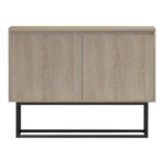 Buffet Dabia sonoma-black metal leg 100x40x74cm - Image 4