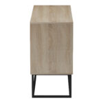Buffet Dabia sonoma-black metal leg 100x40x74cm - Image 6