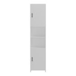 Column-cabinet Perlina white 40x32x175cm - Слика 4