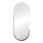 mirror Asteria black MDF with black metal 45x5.0x105cm - Image 3