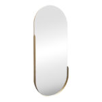 mirror Asteria gold MDF with gold metal 45x5x105cm