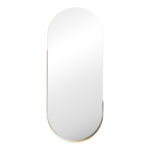 mirror Asteria gold MDF with gold metal 45x5x105cm - Image 3