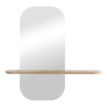 mirror Lunaria MDF in natural finish 60x11.5x60cm - Image 3