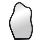 mirror Evanthia black MDF 36x1.2x56cm - Слика 3