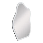 mirror Evanthia white MDF 36x1.2x56cm