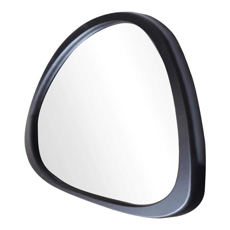 233-000064 mirror Ione black MDF 55x2.5x60 cm - Image 1
