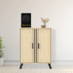 Shoe cabinet Shoby sonoma 70.5x30x91cm